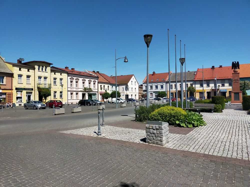 Rynek w Bieruniu Starym Rynek w Bieruniu Starym