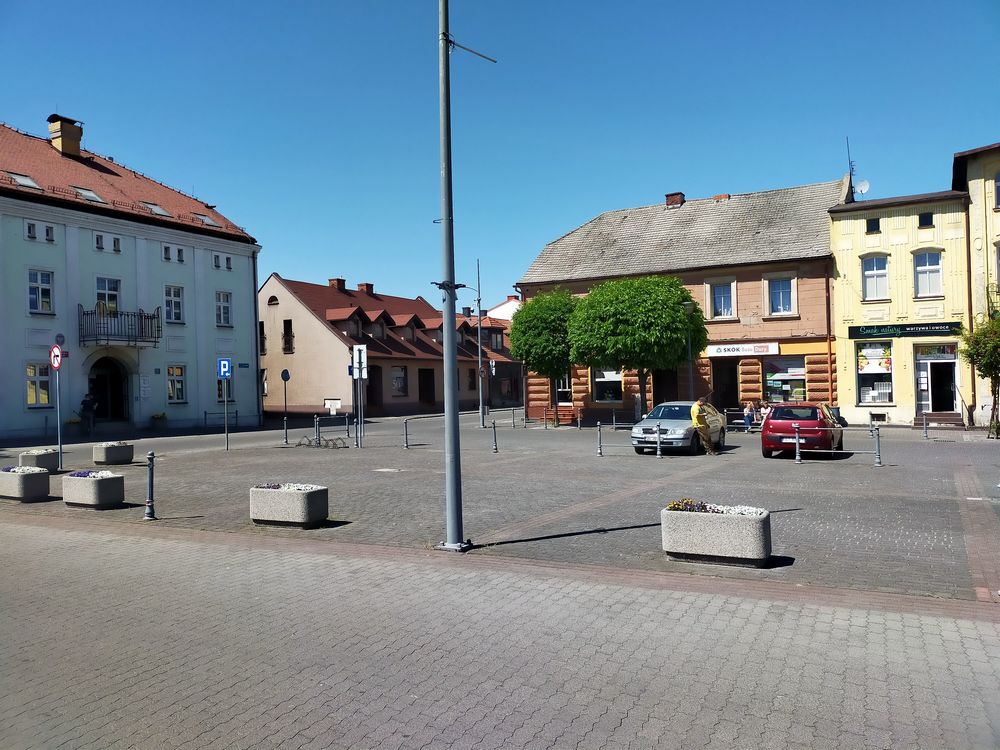 Rynek w Bieruniu Starym Rynek w Bieruniu Starym