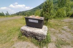 Wagonik wykorzystywany w kamieniołomie w Kozach Wagonik wykorzystywany w kamieniołomie w Kozach